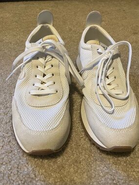 Rag & Bone Retro Runner White Sneakers NWOT Sz 39